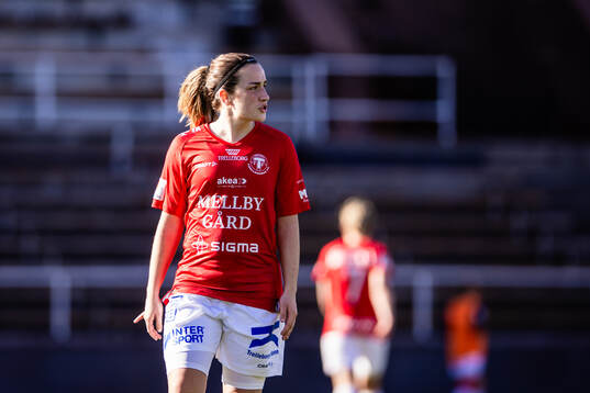 Trelleborgs Edina Filekovic deppar