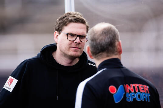 Trelleborgs tränare Joakim Felldin