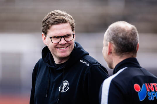 Trelleborgs tränare Joakim Felldin