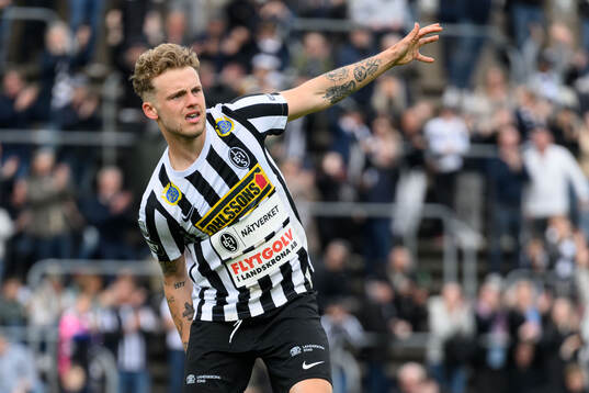 Landskronas Frederik Ihler jublar