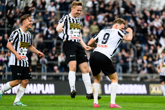 Landskronas Frederik Ihler jublar