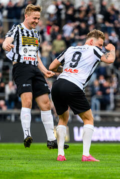 Landskronas Frederik Ihler jublar