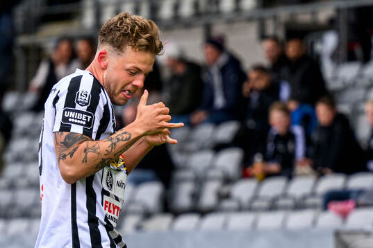 Landskronas Frederik Ihler jublar