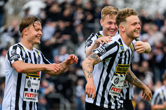 Landskronas Vincent Sundberg, Jesper Strid och Frederik