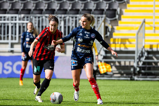 Brommapojkarnas Fanny Hjelm Rönnlund och Linköpings