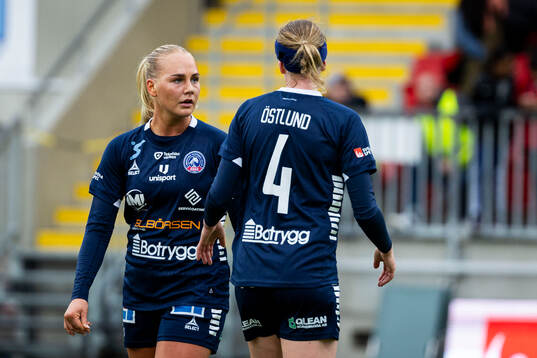 Linköpings Cathinka Tandberg och Emma Östlund