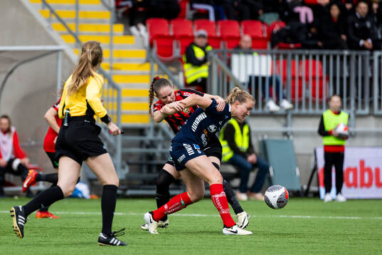 Brommapojkarnas Ida Bengtsson och Linköpings Noor