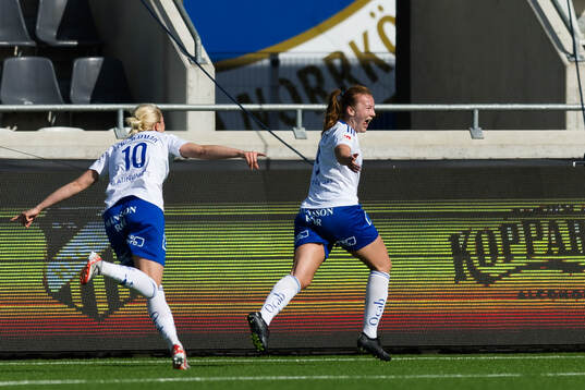 IFK Norrköpings Sara Kanutte Fornes jublar