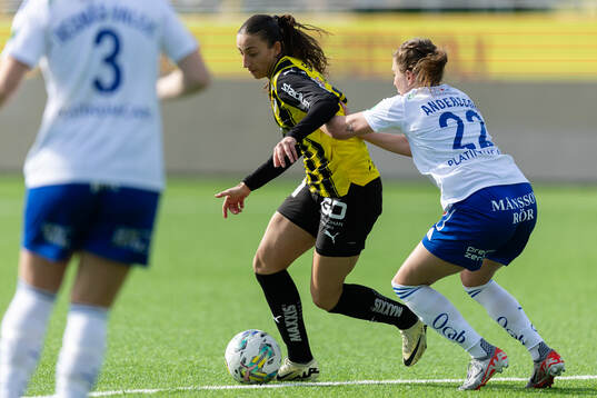 Häckens Rusul Rosa Kafaji och IFK Norrköpings Fanny