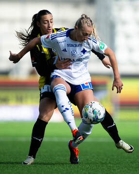 Häckens Rusul Rosa Kafaji och IFK Norrköpings Samantha