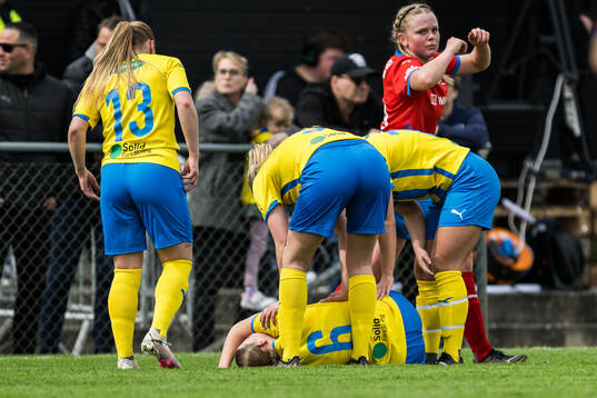Eskilsminnes Matilda Andersson har ont