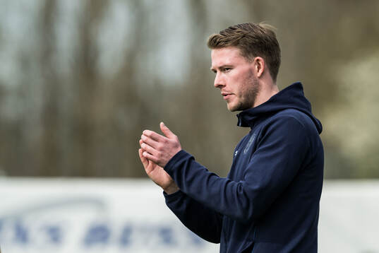 Helsingborg s tränare Kristoffer Schönbeck