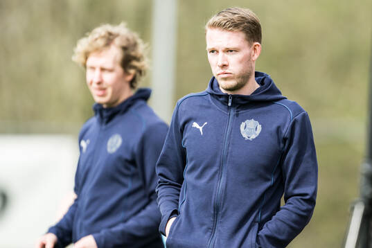 Helsingborg s tränare Kristoffer Schönbeck