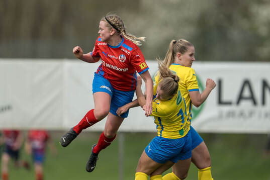 Helsingborg s Agnes Eklöf och Eskilsminnes Matilda Eriksson