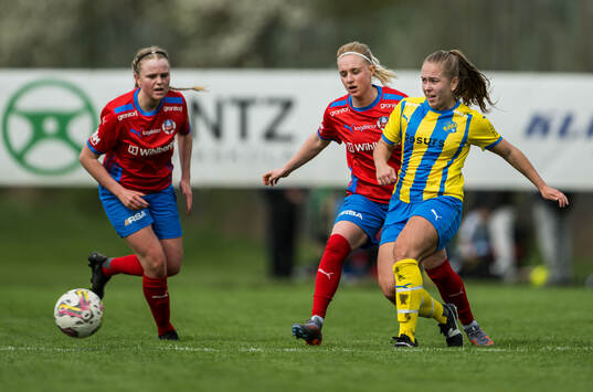 Helsingborg s Melina Skarström och Eskilsminnes Matilda