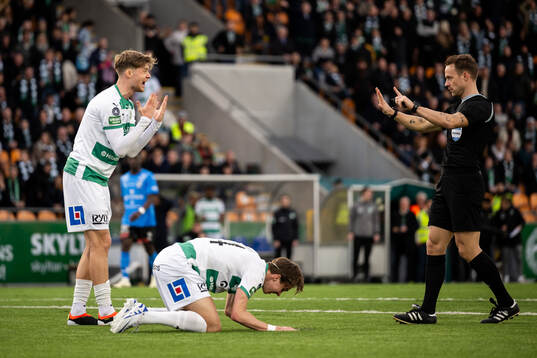 Västerås Patric Åslund och Max Larsson reagerar