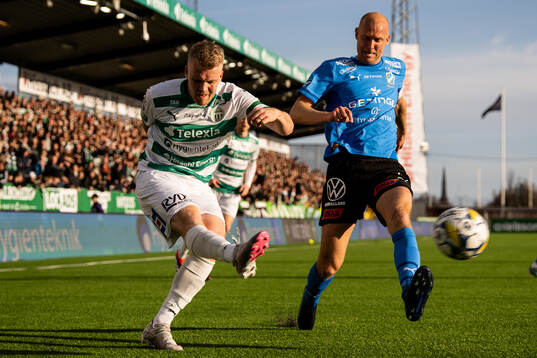 Västerås Simon Johansson och Halmstads Andreas Johansson