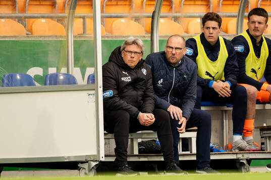 Halmstads tränare Magnus Haglund