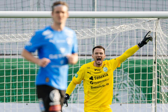 Västerås målvakt Anton Fagerström