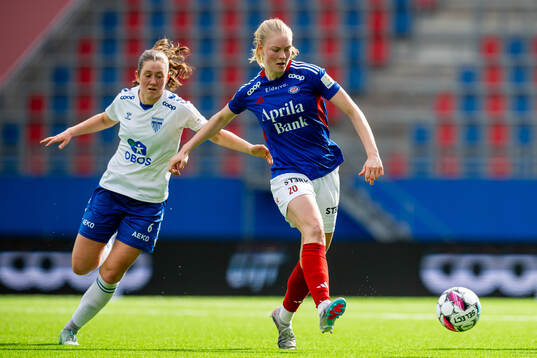 Carina Wik Alfredsen of Kolbotn and Tuva Lotte Leschbrandt