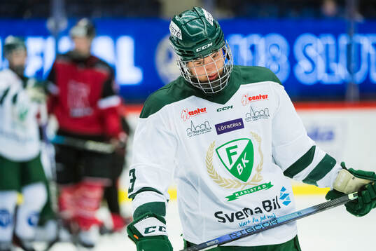 Färjestads Joakim Engholm deppar