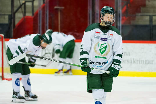 Färjestads Elias Eriksson deppar