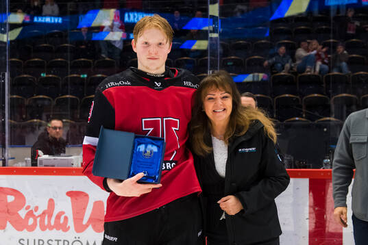 Örebros Hugo Orrsten och Maja Beite