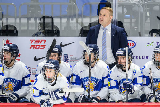 Head coach Juusu Toivola of Finland
