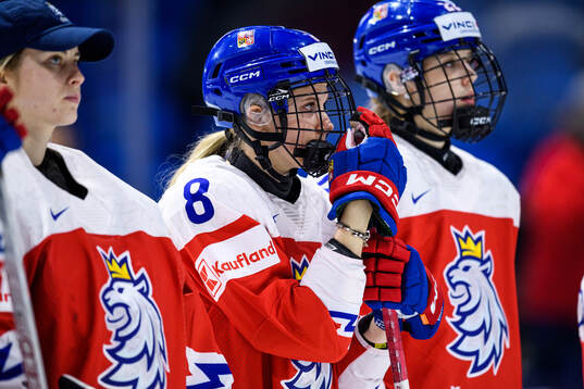 Tereza Pistekova of Czech Republic looks dejected