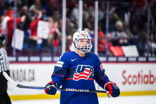 Cayla Barnes of USA looks dejected