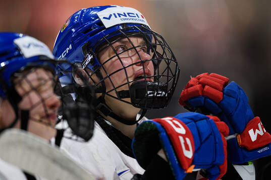 Tereza Radova of Czech Republic looks dejected