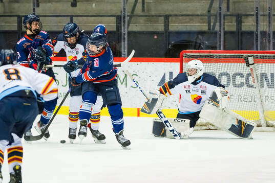 Växjös målvakt Elias Holmqvist