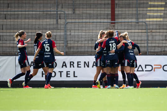 FC Rosengårds Ria Noora Minerva Öling jublar med