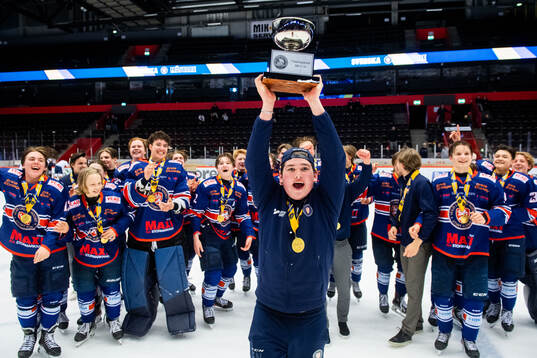 Växjös Edvin Nilsson jublar