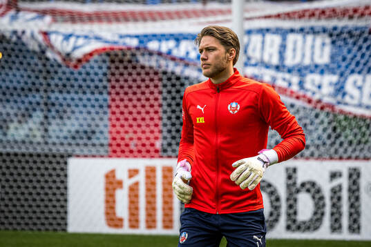 Helsingborgs målvakt Kalle Joelsson
