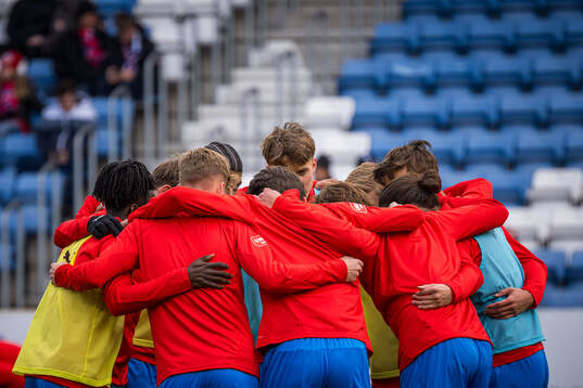 Helsingborgs spelare samlas