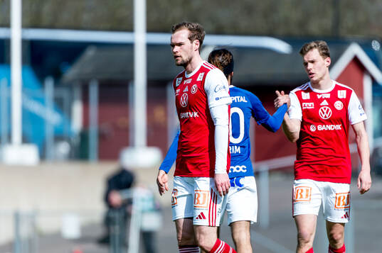 Sandvikens IFs Martin Springfeldt deppar