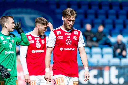 Sandvikens IFs Kasper Harletun deppar
