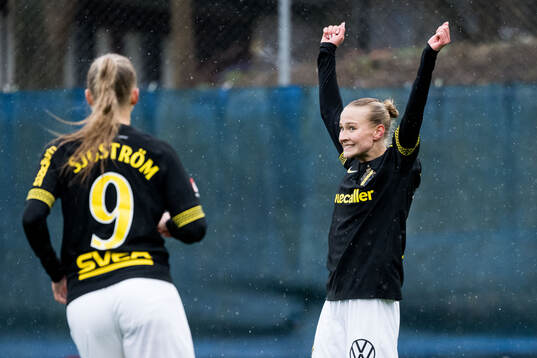 AIKs Silja Jaatinen jublar