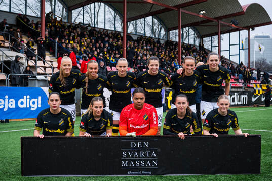 under fotbollsmatchen i Damallsvenskan mellan AIK och