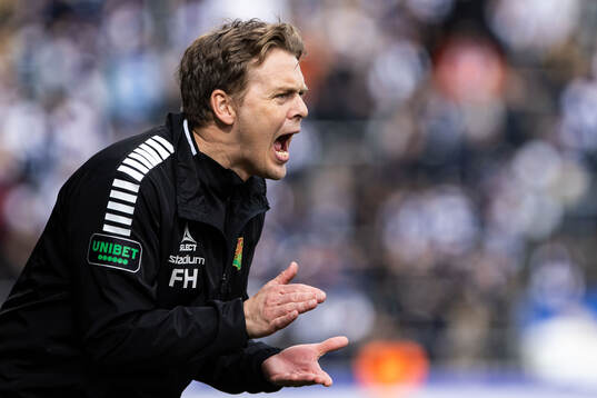 GAISs tränare Fredrik Holmberg