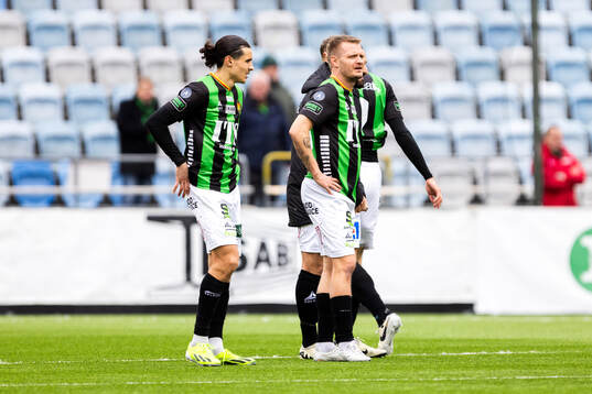 GAISs Amin Boudri och Jonas Lindberg deppar