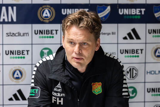GAISs tränare Fredrik Holmberg