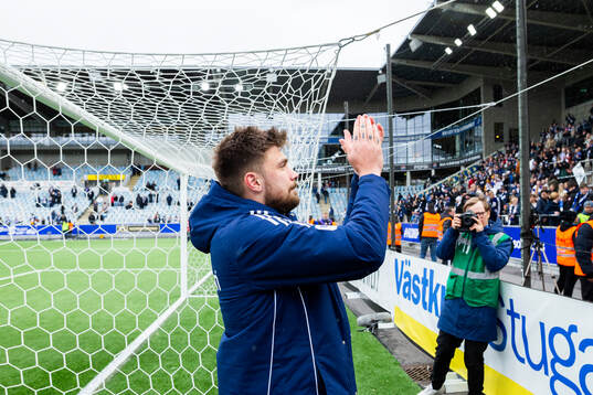 IFK Norrköpings Tim Prica jublar