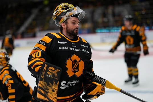 Skellefteås målvakt Gustaf Lindvall