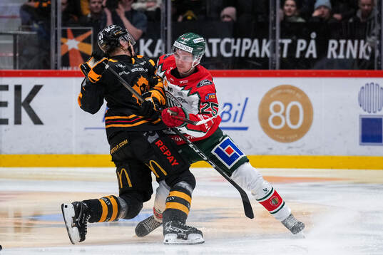 Skellefteås Jonathan Johnson och Frölundas Pontus