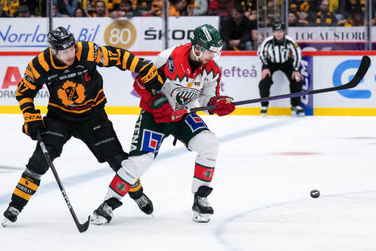 Skellefteås Pär Lindholm och Frölundas Henrik Tömmernes