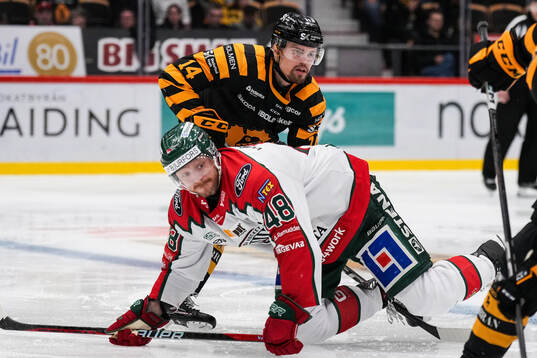 Skellefteås Andreas Johnson och Frölundas Carl Klingberg
