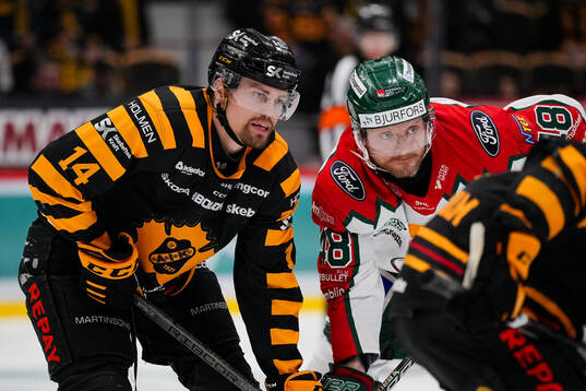 Skellefteås Andreas Johnson och Frölundas Carl Klingberg