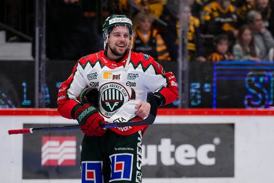 Frölundas Henrik Tömmernes jublar